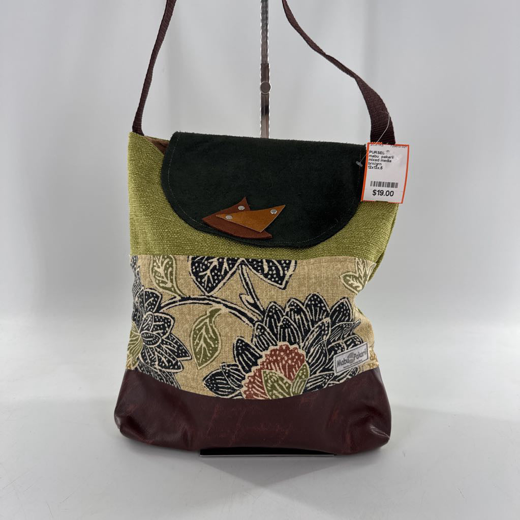 mixed media crossbody