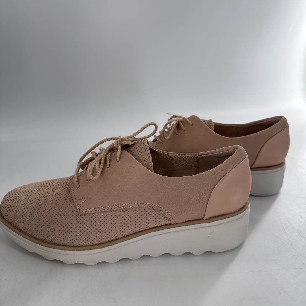 8.5 perforated nubuck lace-up loafer