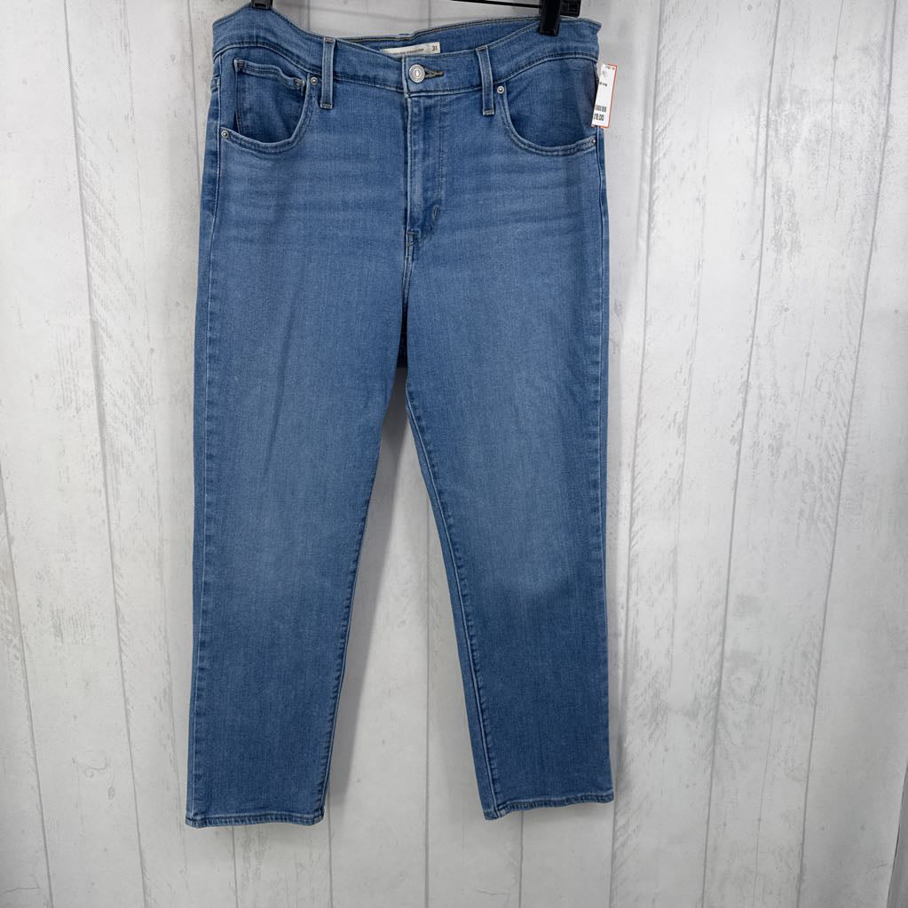 31 straight crop jean