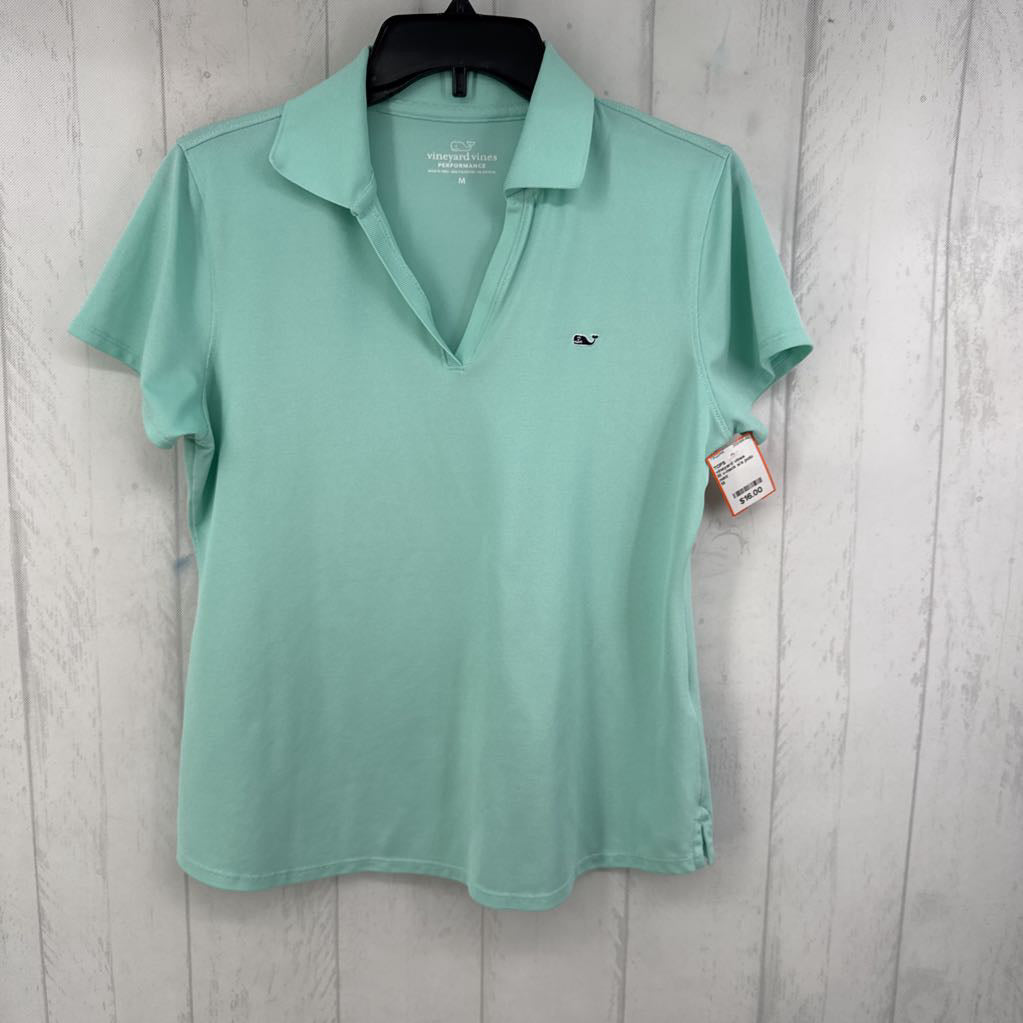 M v-neck s/s polo