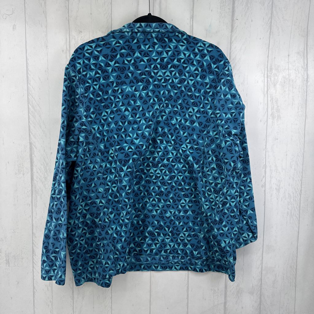 2X printed quarter-zip fleece