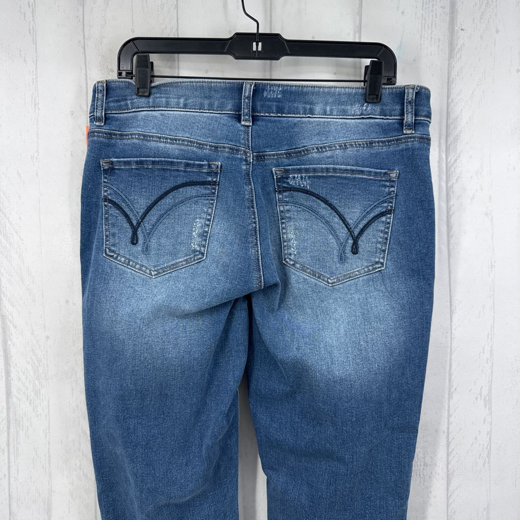 10 distressed jean