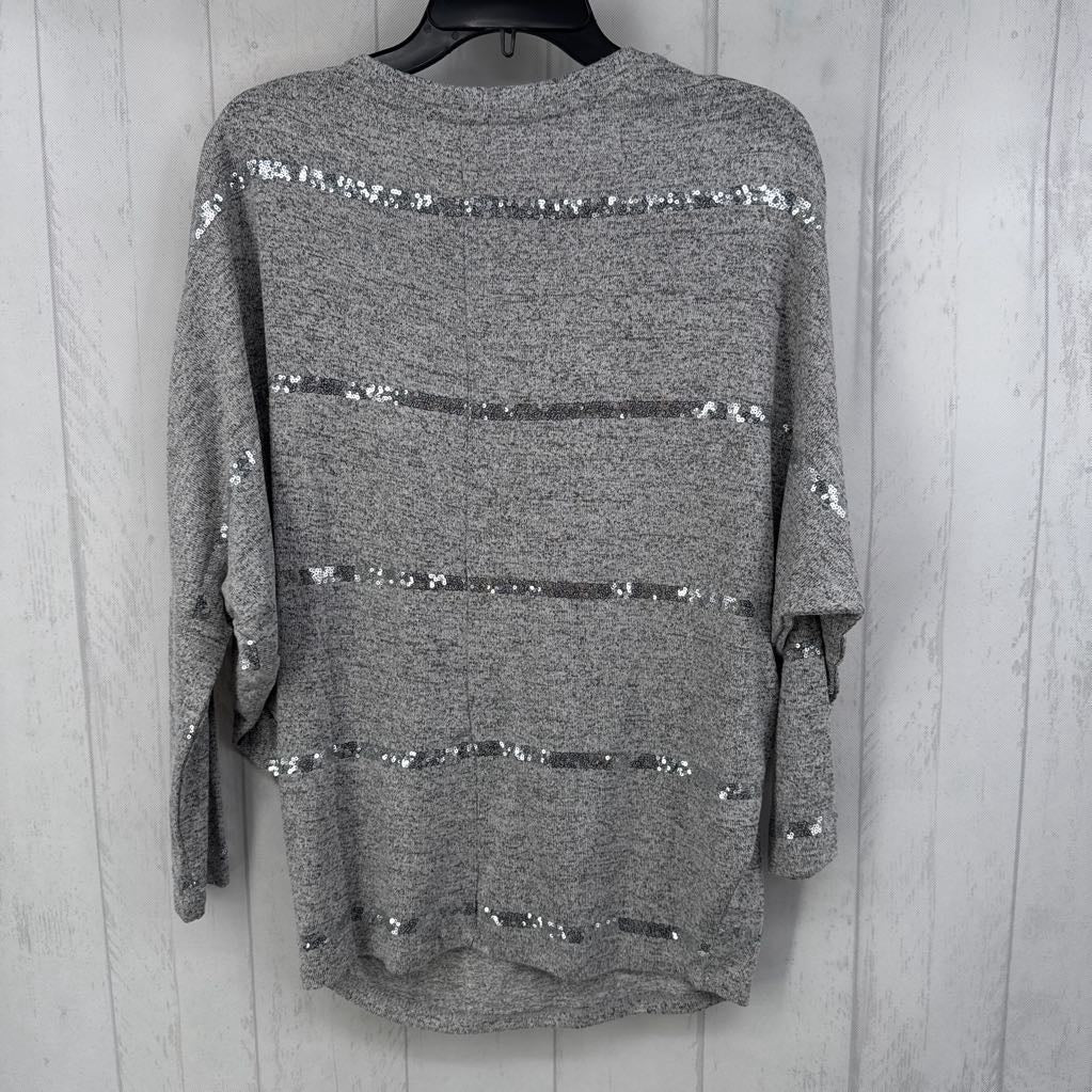 XS l/s embellished top