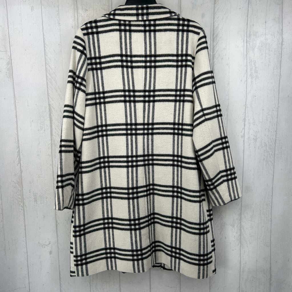 L l/s one button shacket