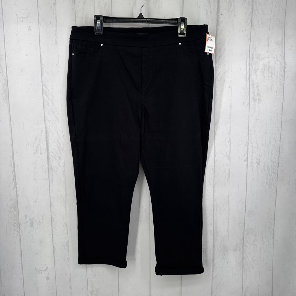 XL pull-on crop pant