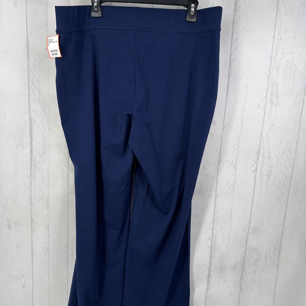 XL pull-on wide leg pant