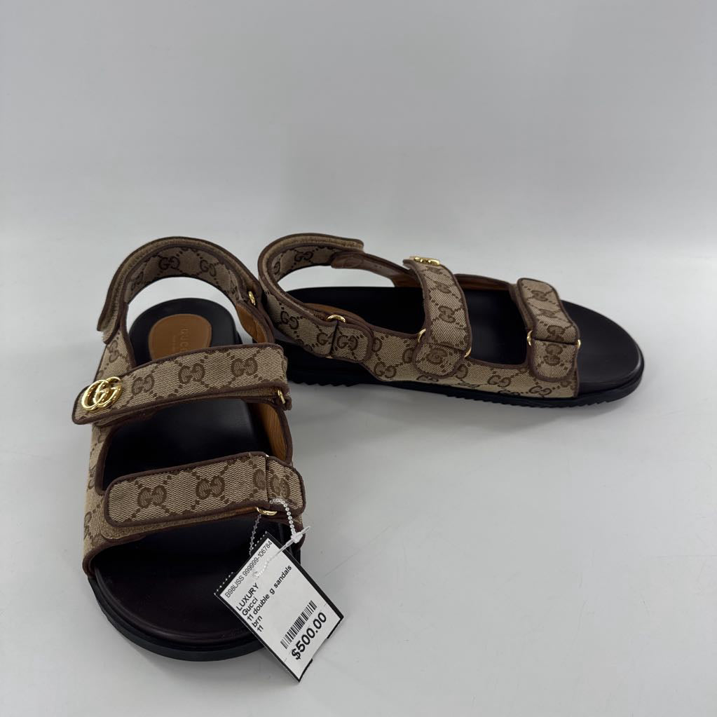 Gucci GG Supreme Sandals size 11