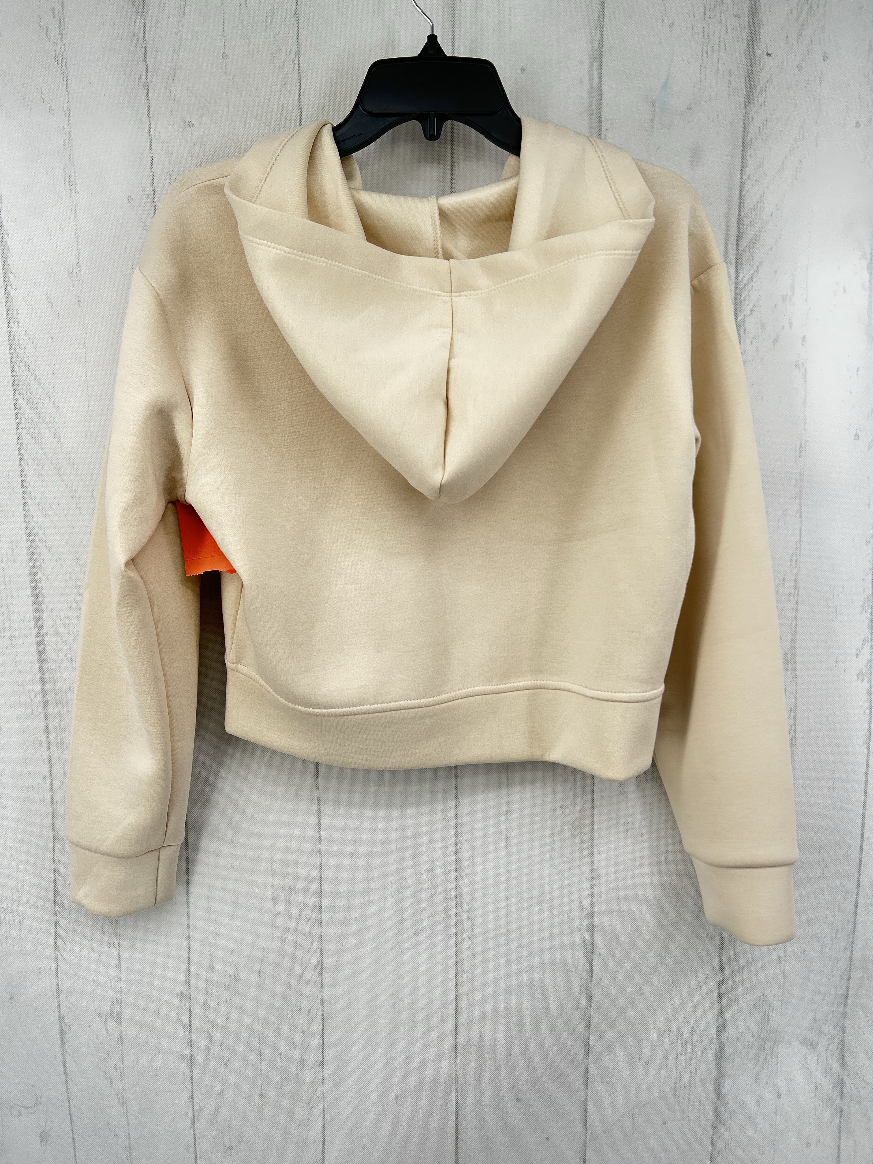 XS crop zip-up sweatshirt