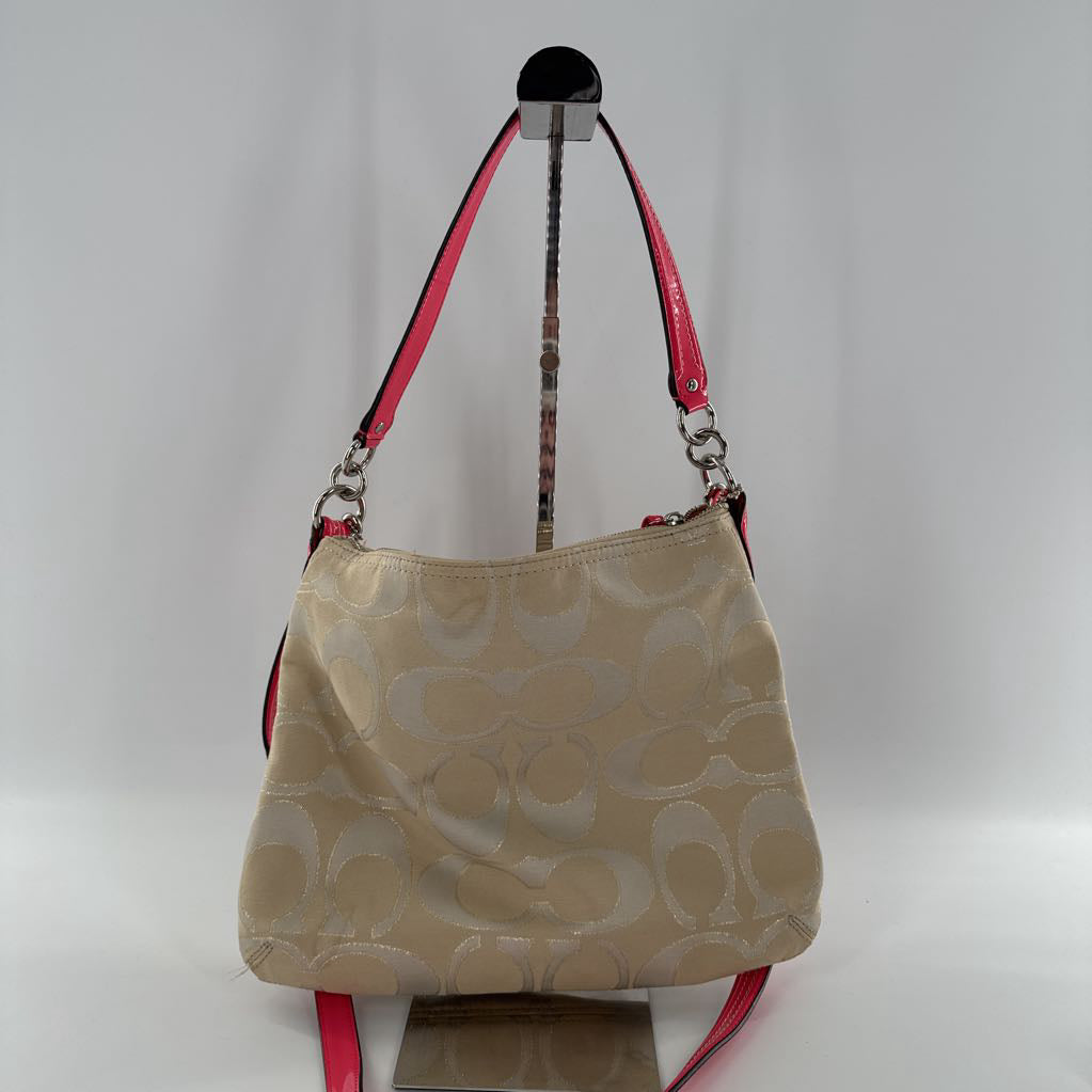 signature canvas crossbody