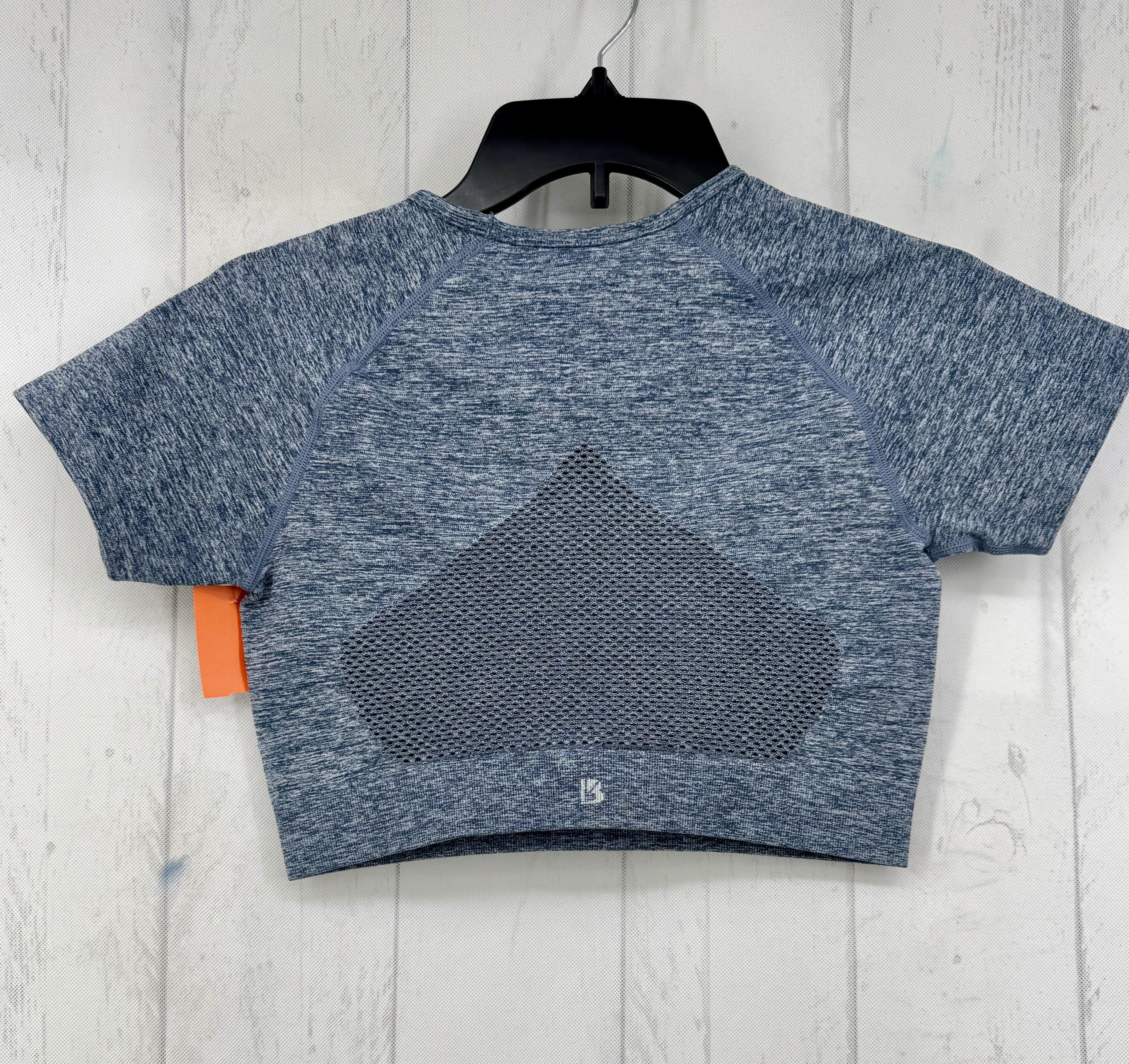 M marled crop s/s top