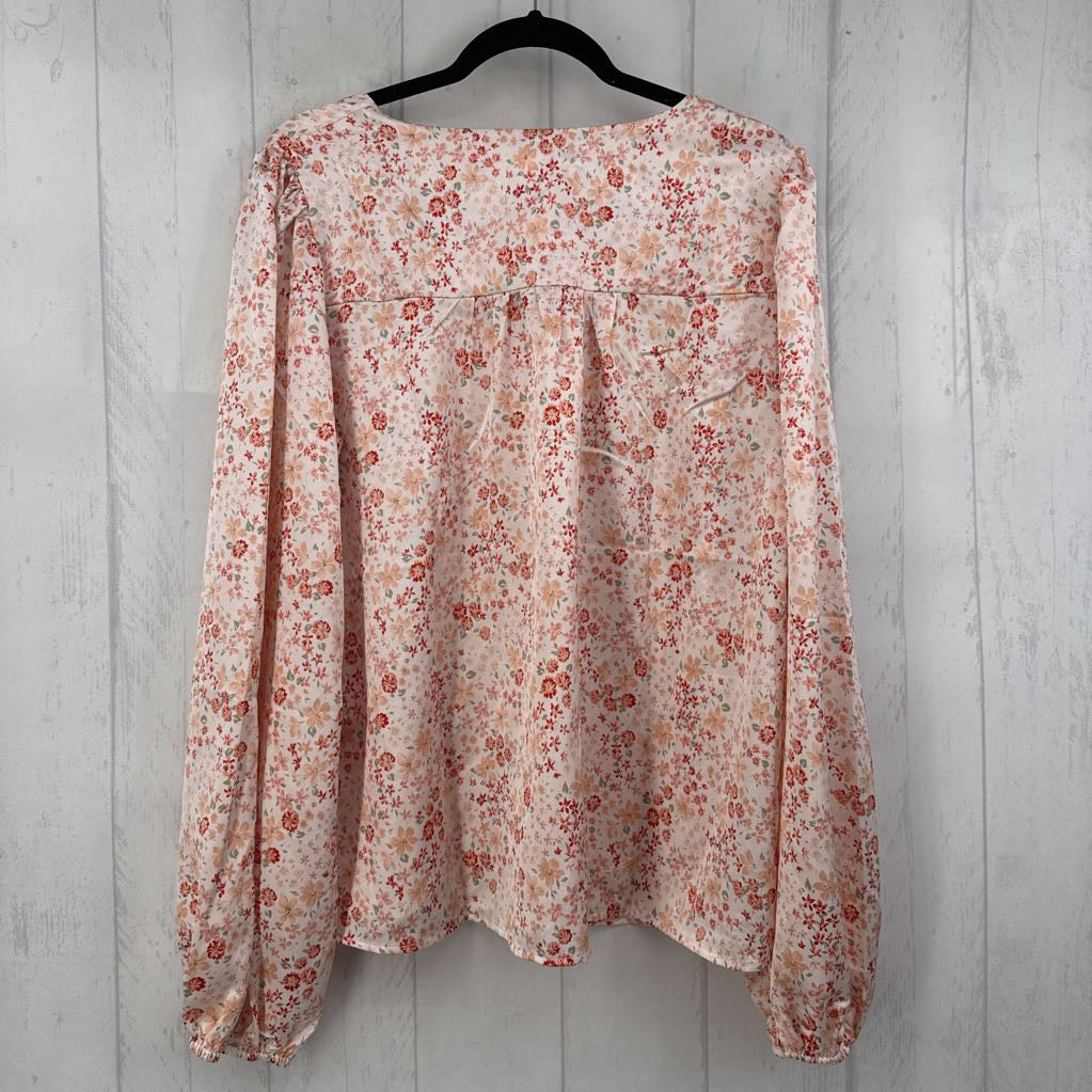 L flo print l/s top