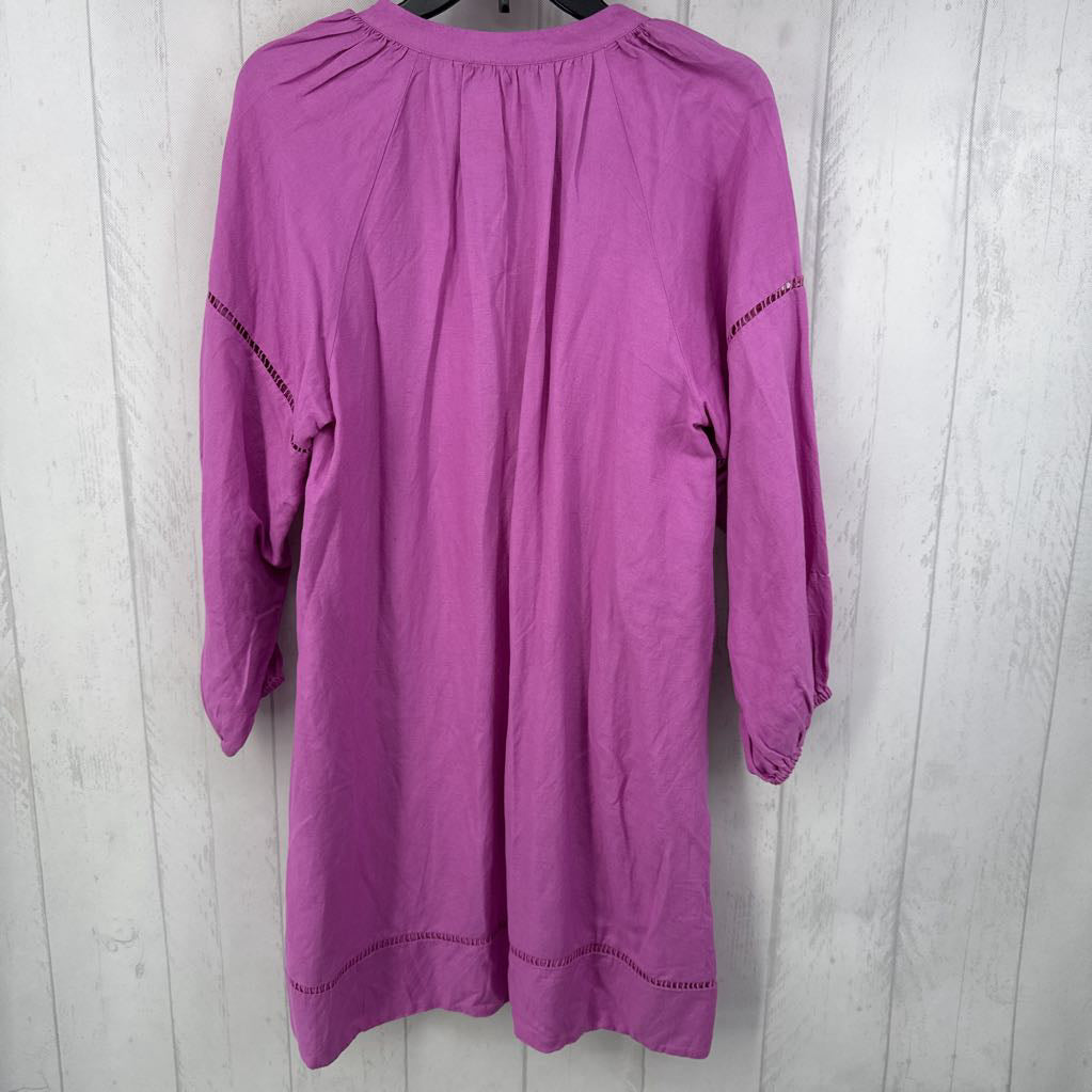 M 3/4 slv pocket dress