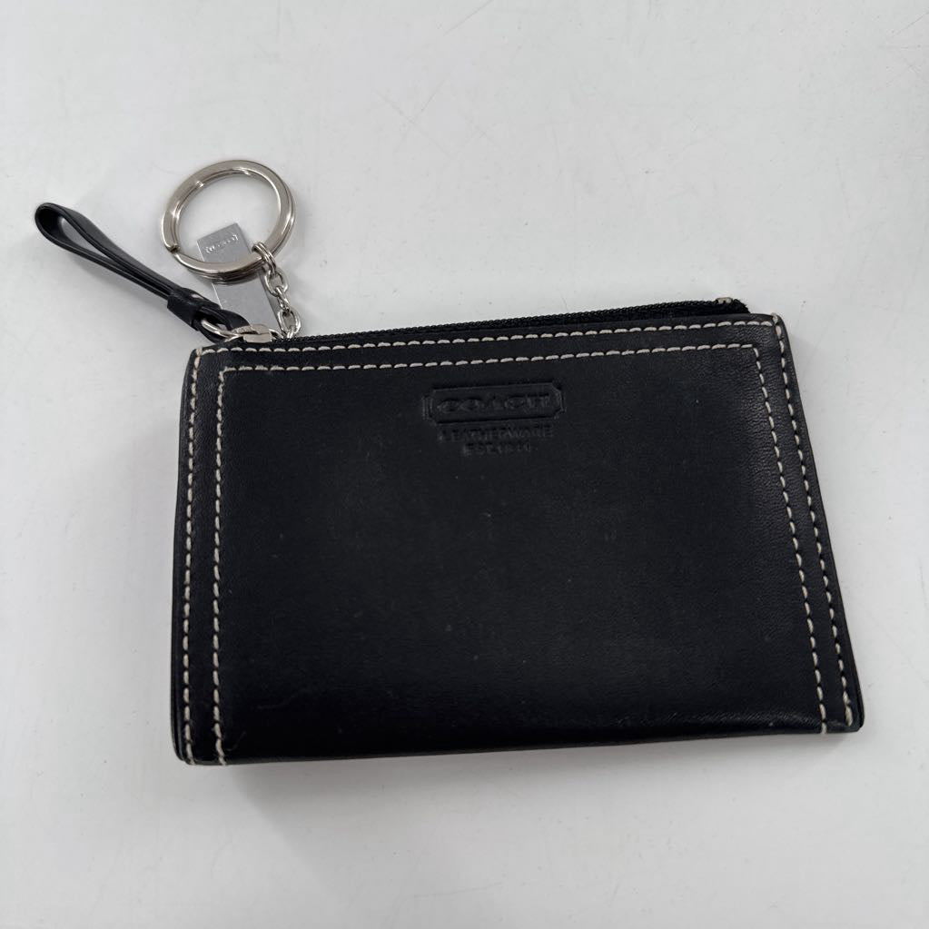 leather keychain wallet