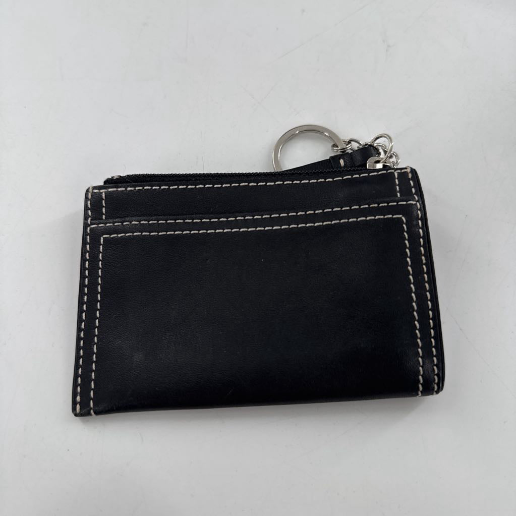leather keychain wallet