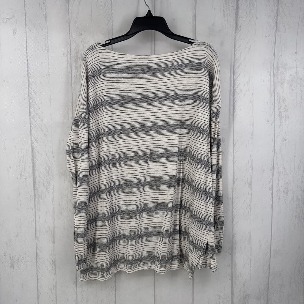S/P striped l/s tee