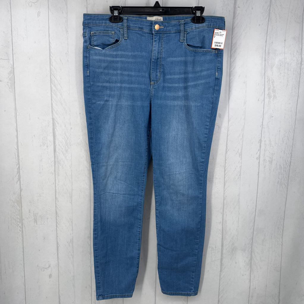16 hi-rise skinny jean