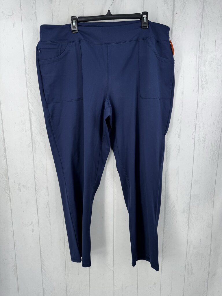 2X wide leg pant
