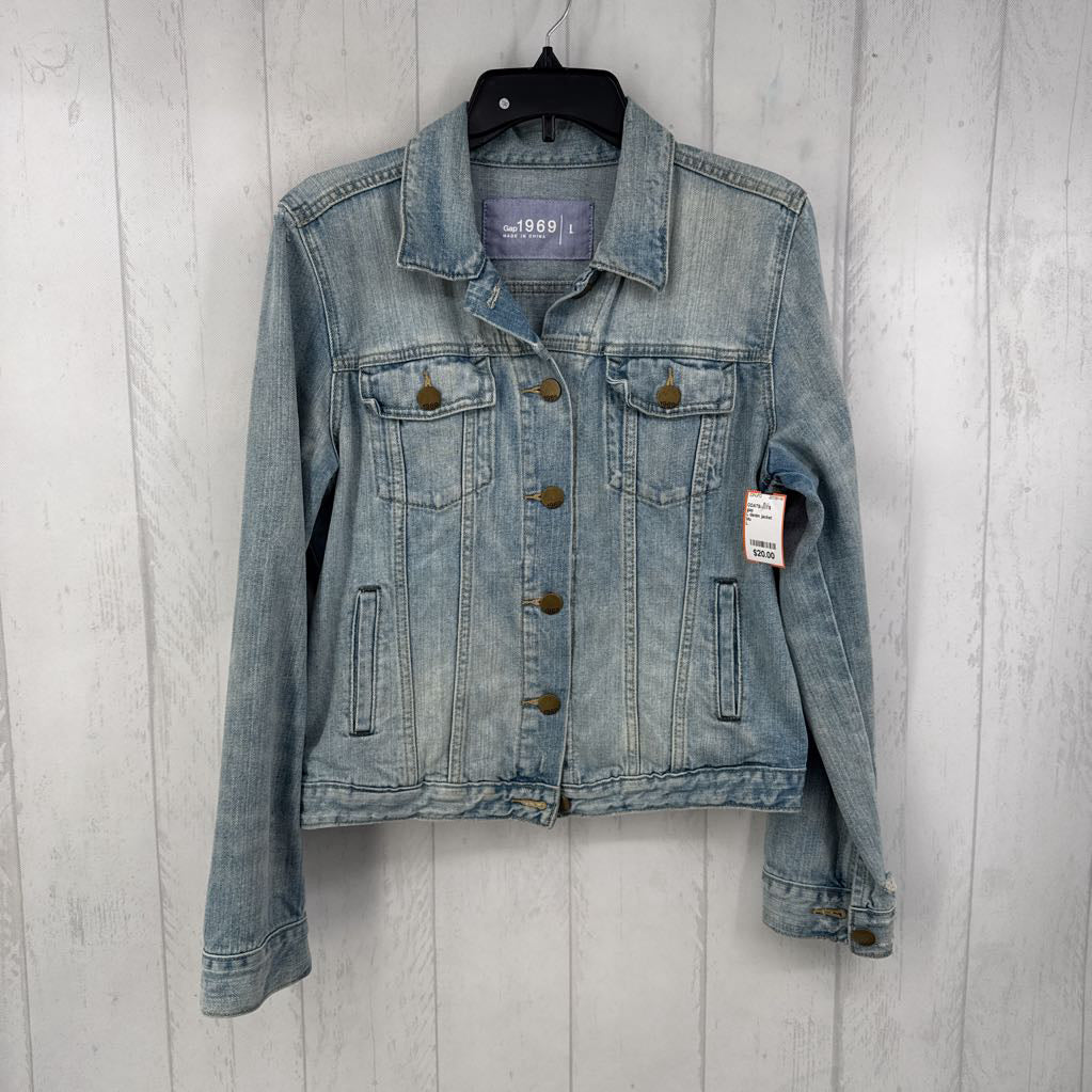 L denim jacket