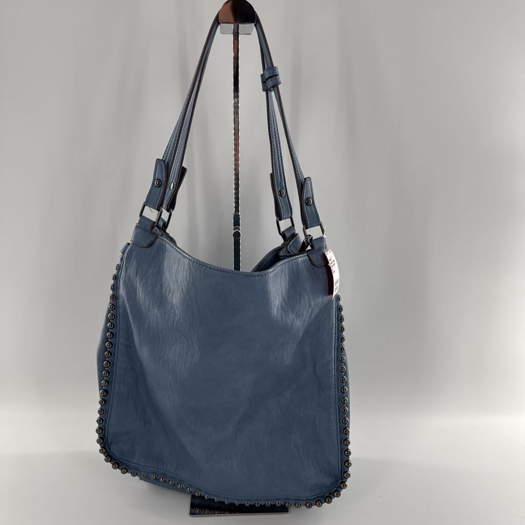 vegan leather studded bag