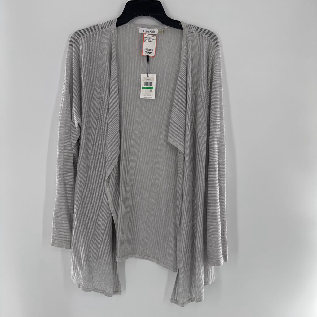 R89 L ribbed flowy cardi