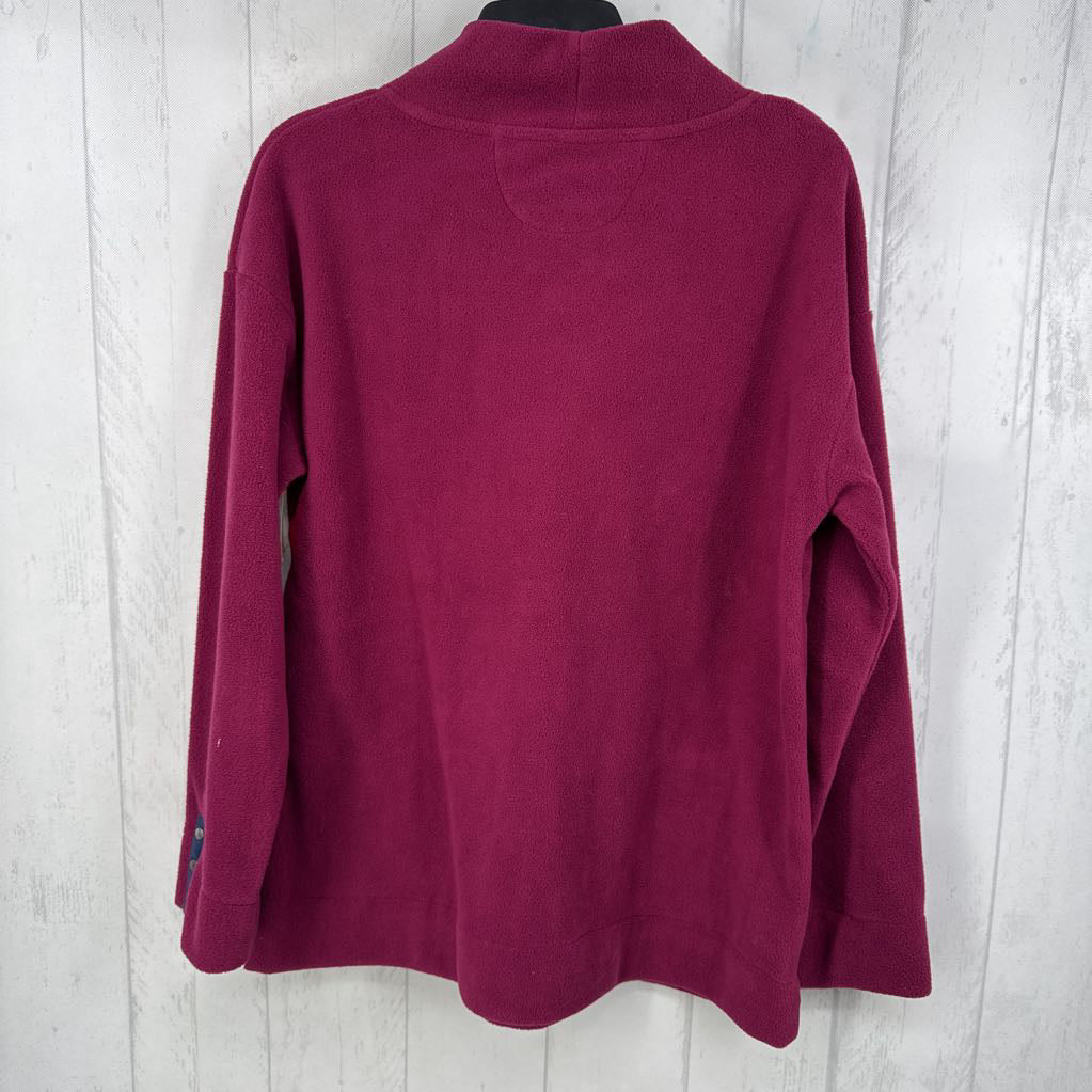 M fleece pullover l/s