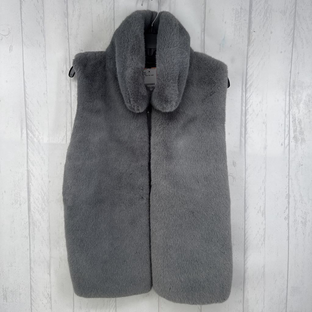 XL faux fur vest