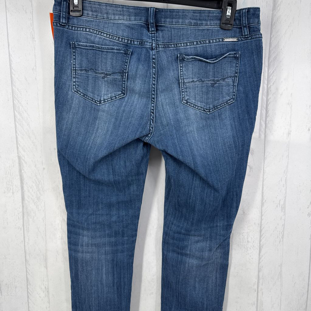 8 embelished boyfriend jean