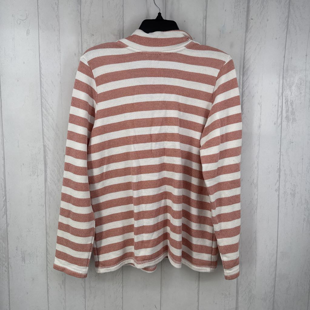 S striped l/s pullover