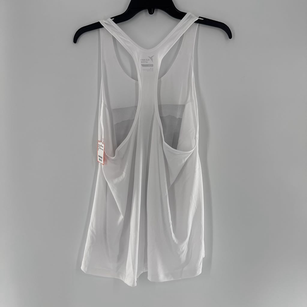 XL racerback tank-no track