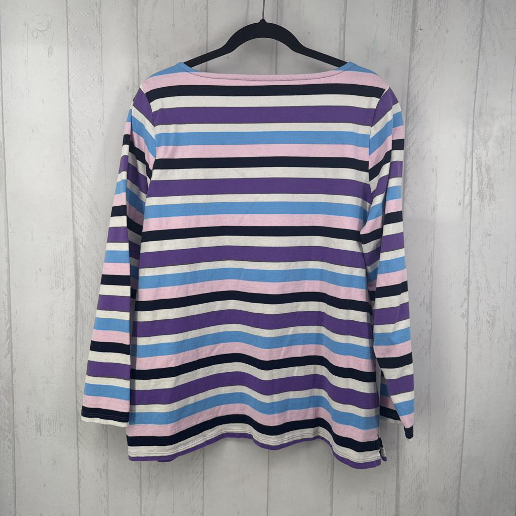 1X striped l/s top