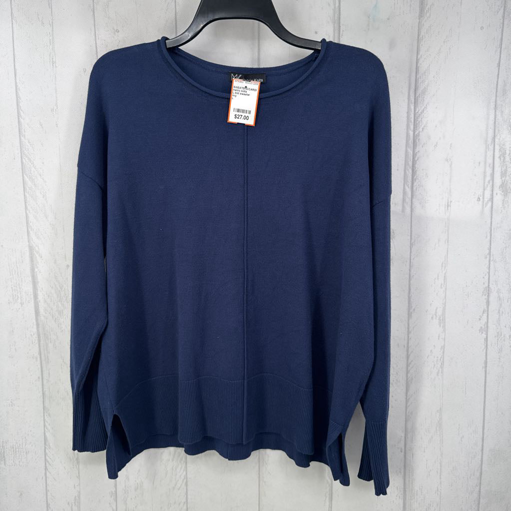 L knit sweater