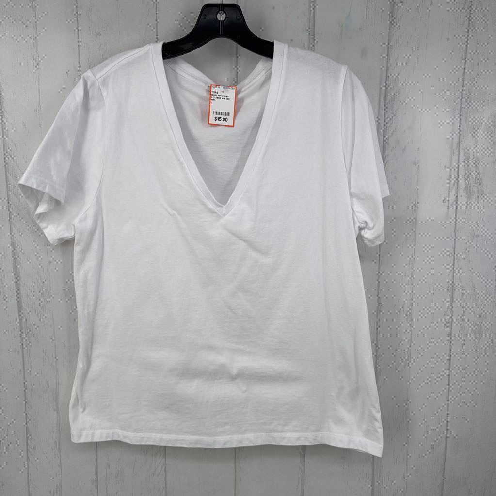 L v-neck s/s tee