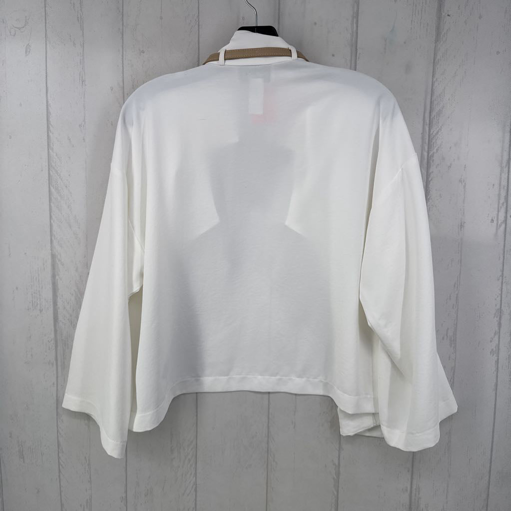 8 flowy 3/4 slv blazer