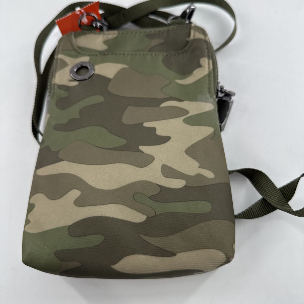 nylon camo print crossbody