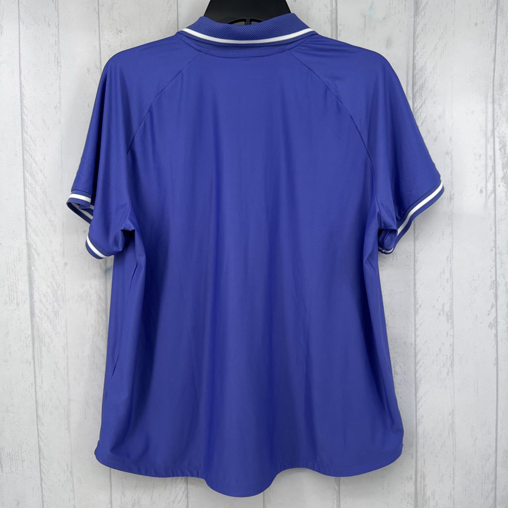 XL 1/4-Zip Short Sleeve Polo Shirt