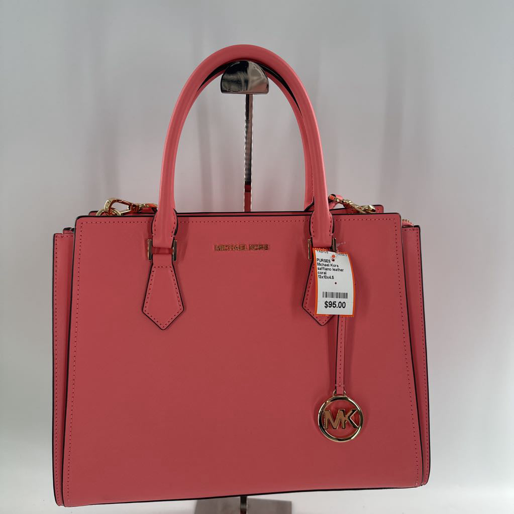 saffiano leather crossbody/satchel