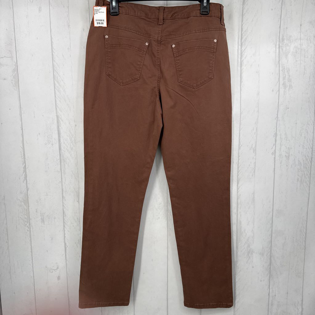 10 Slim Leg Pants w/ Pockets