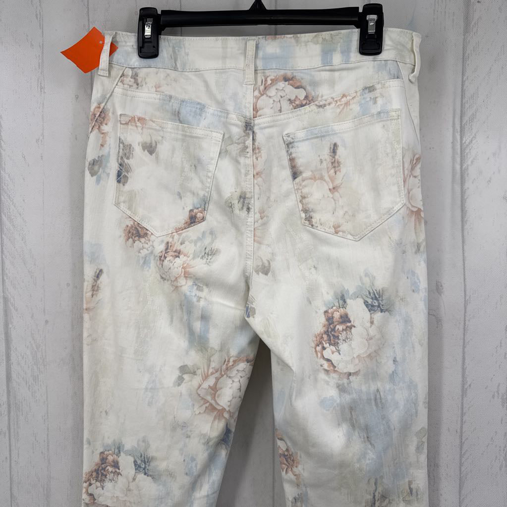 0.5 the Platinum Floral Print Jegging (Small/6)