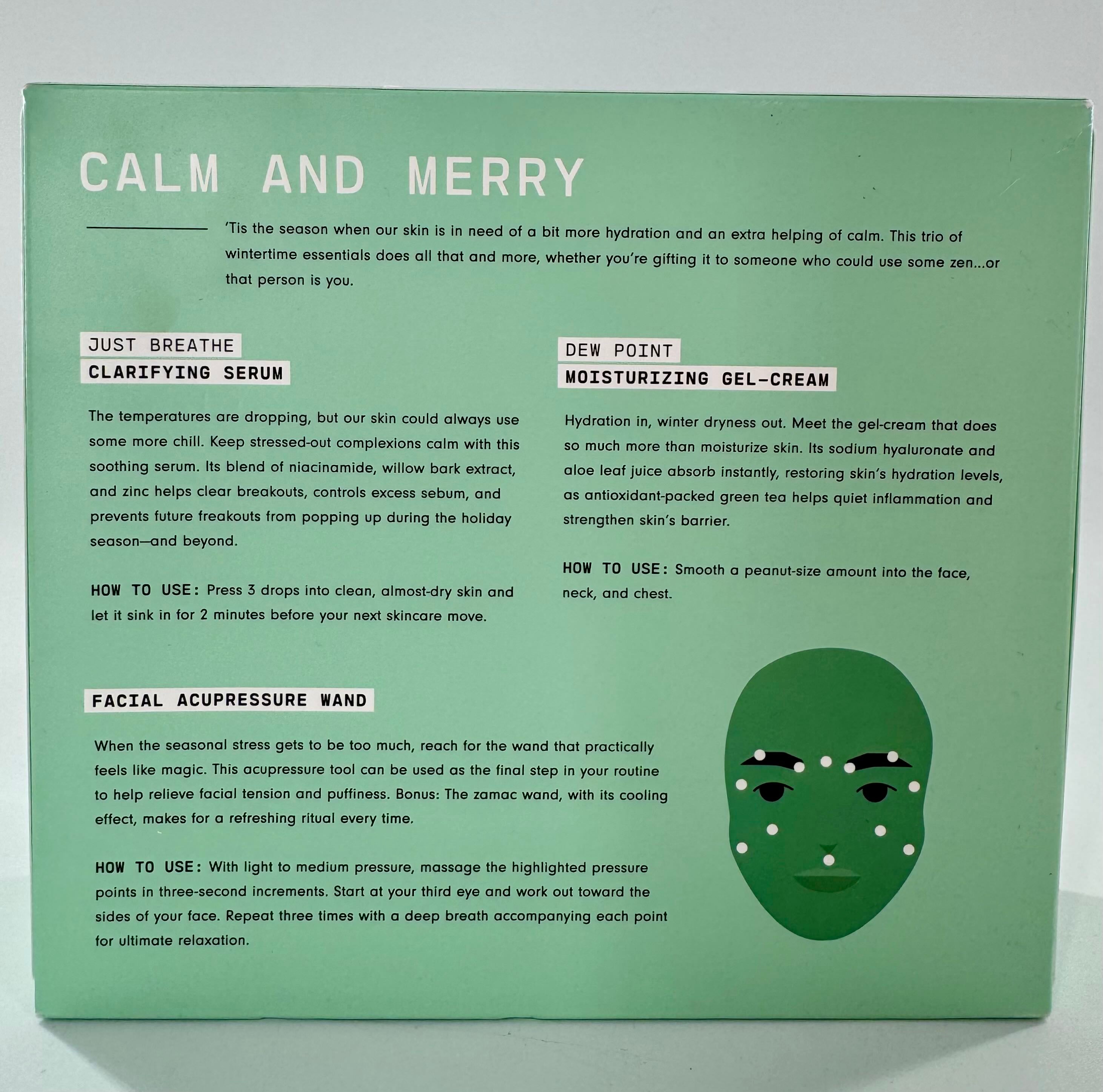 skin de-stressing gift set