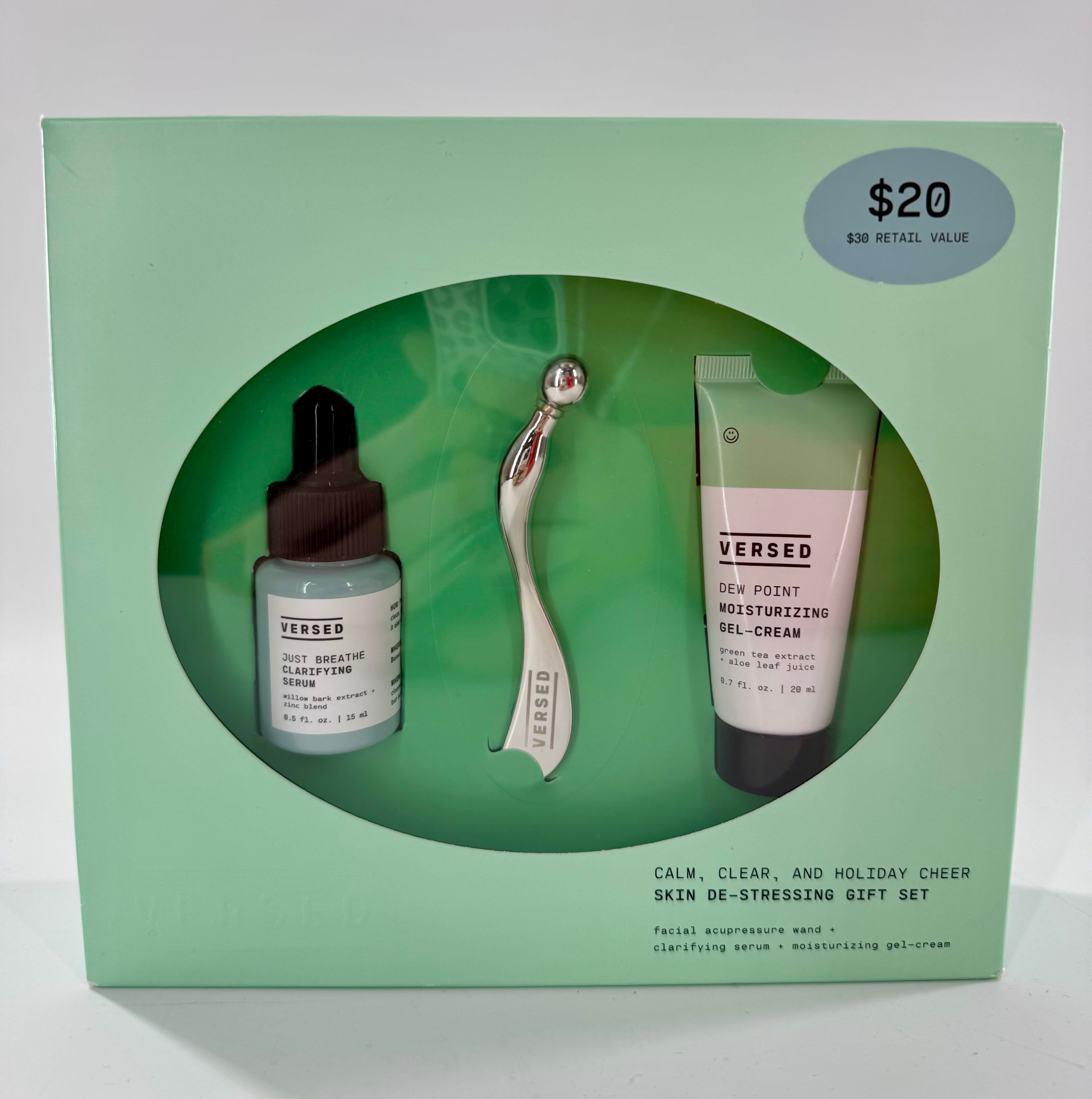 skin de-stressing gift set