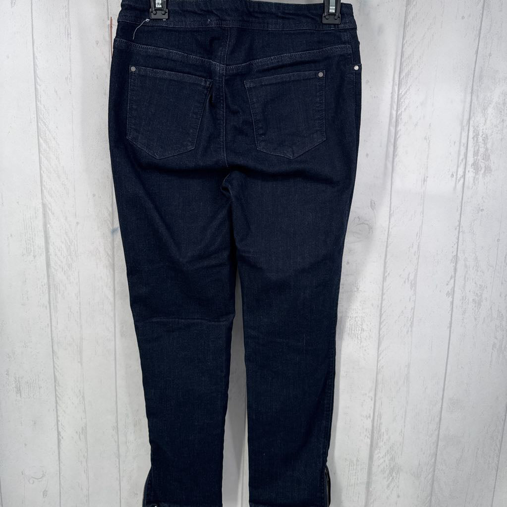 S dark wash jegging
