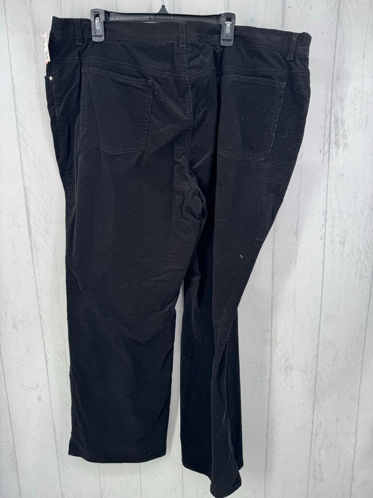 22W stretch corduroy pant