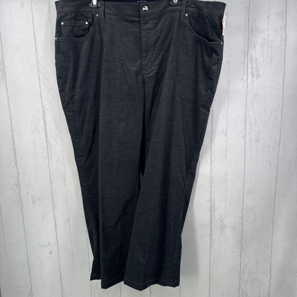 22W stretch corduroy pant