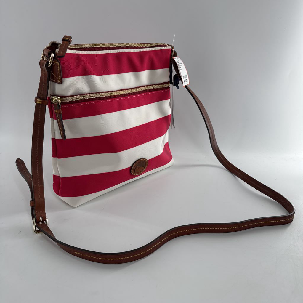 R109 stripe crossbody