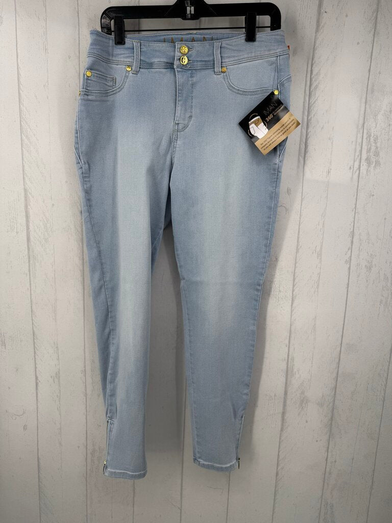 12 zip ankle skinny jean