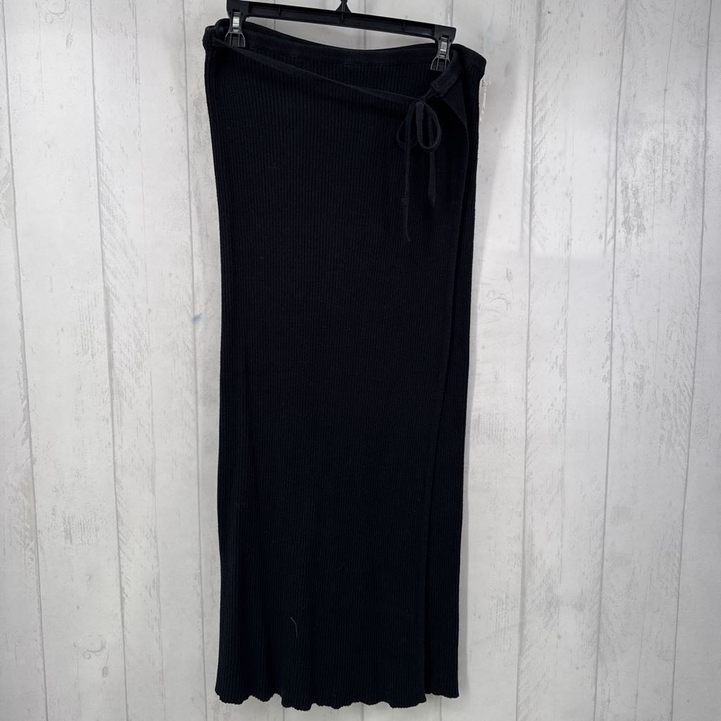 L wrap maxi skirt