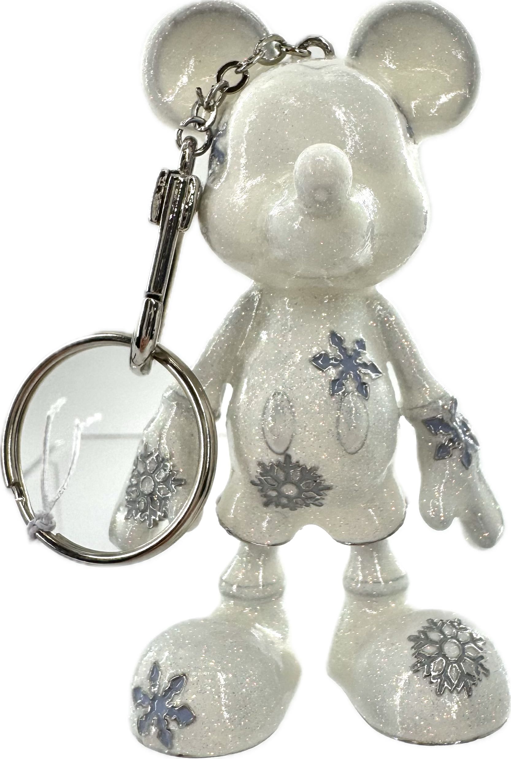 snowflake pattern bag charm/keychain