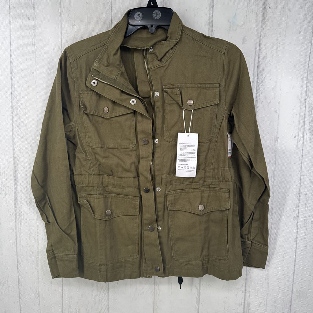 L twill utility jacket