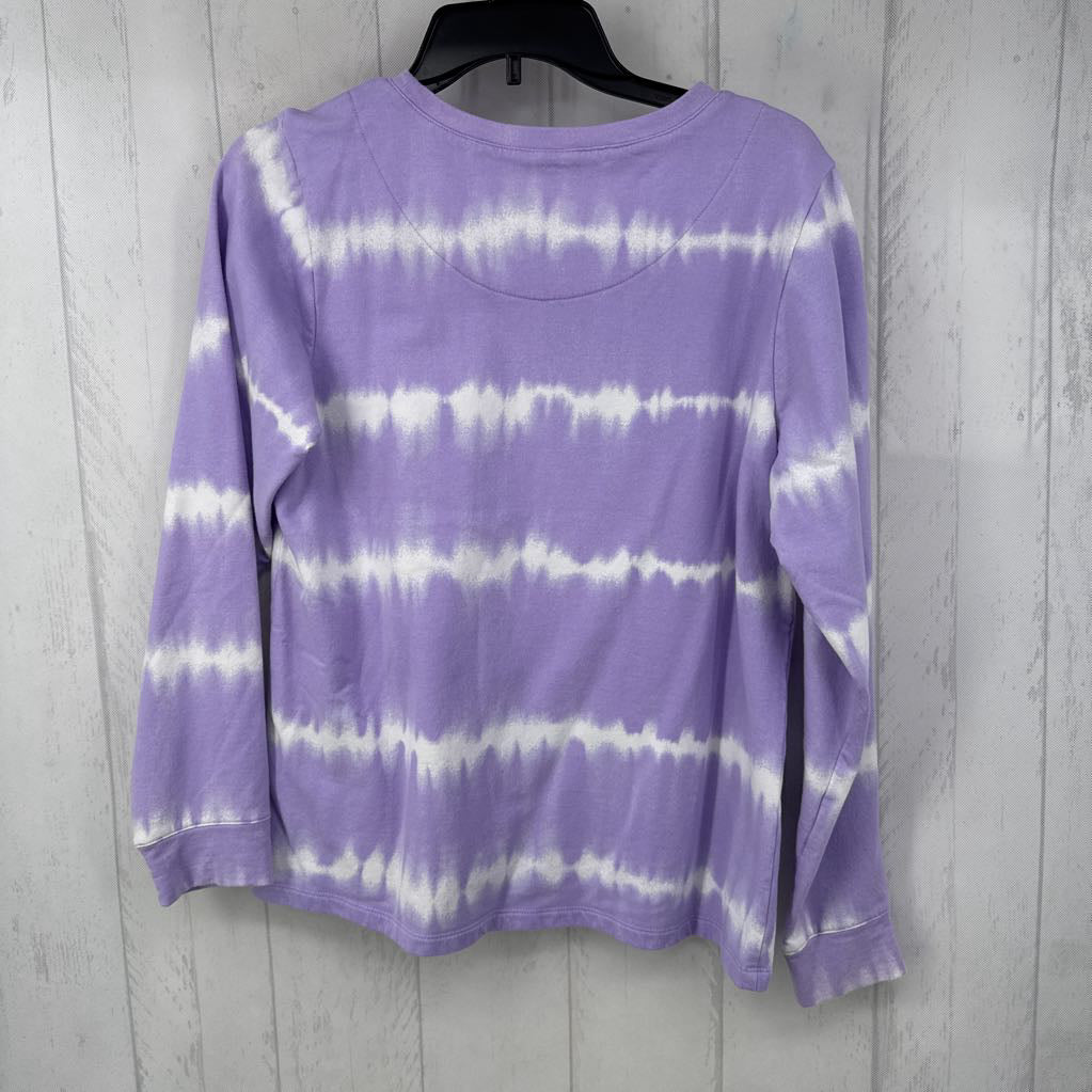 S tie-dye l/s top