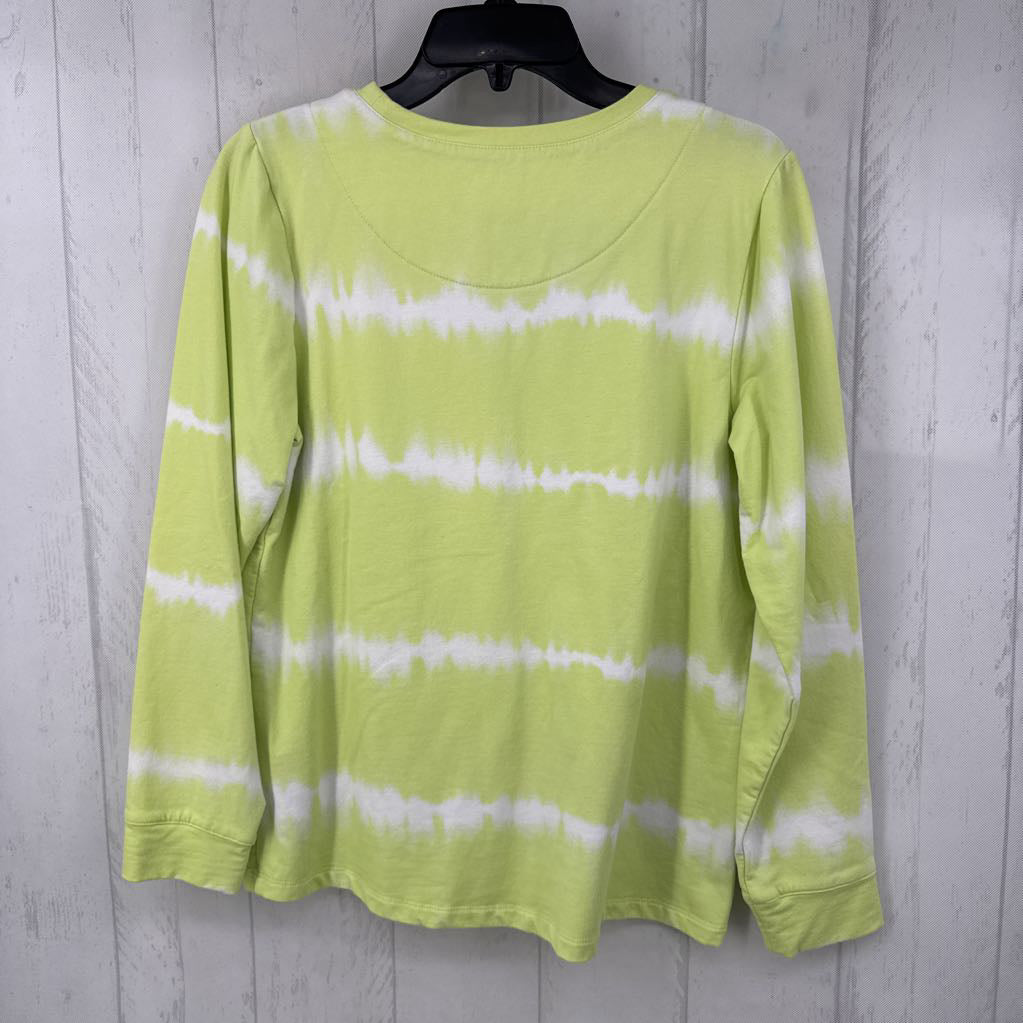 S tie-dye l/s top